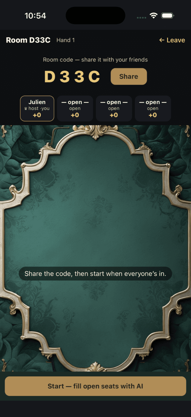 Tarot Club — Play with friends online