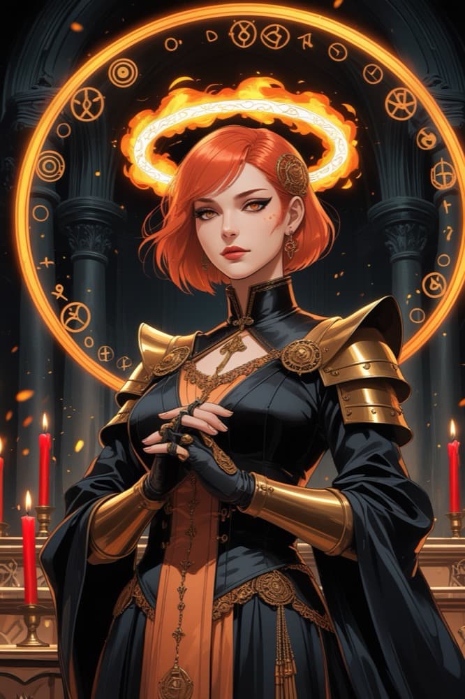 Nyx, of the Ember Choir